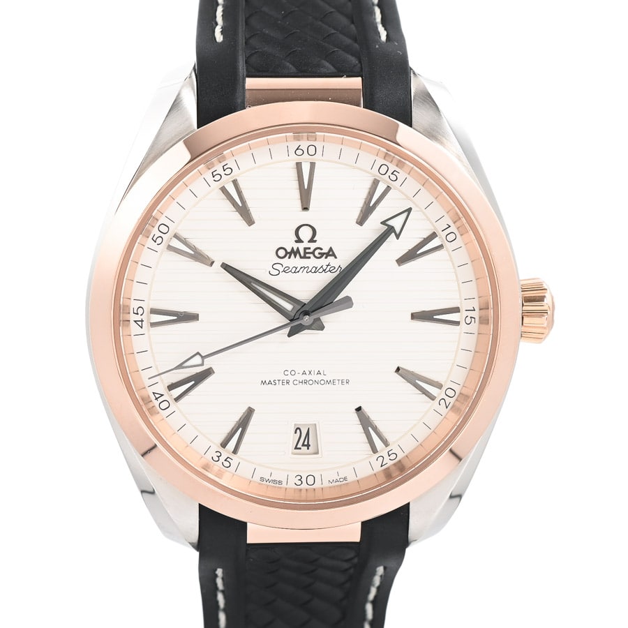 【中古A品】  オメガ シーマスター アクアテラ コーアクシャル マスタークロノメーター  220.22.41.21.02.001 ステンレス/ピンクゴールド 新宿歌舞伎町店