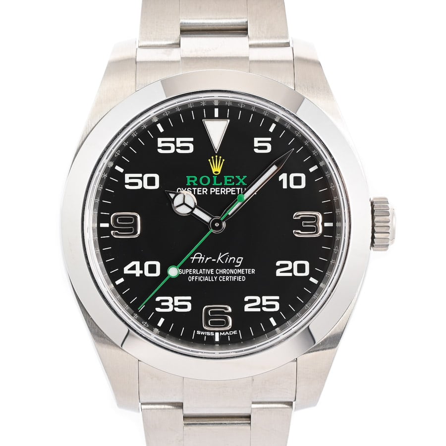 【中古A品】  ロレックス エアキング  116900 ステンレス THE YOKOHAMA FRONT