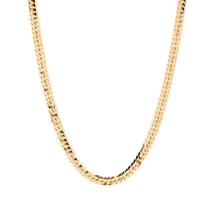 【中古B品】  ノンブランドジュエリー 喜平ネックレス 6面ダブル 50.4g   K18YG 元町本店