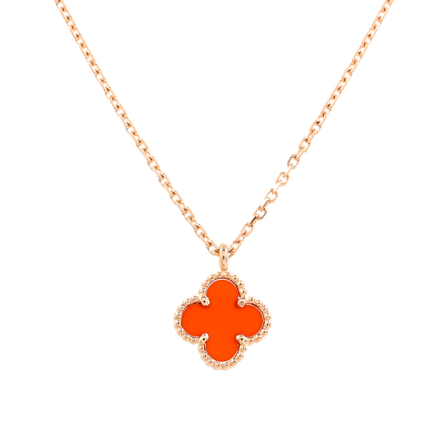 【中古A品】  ヴァンクリーフアーペル スウィートアルハンブラ  VCARN59M00 K18ピンクゴールド 元町本店