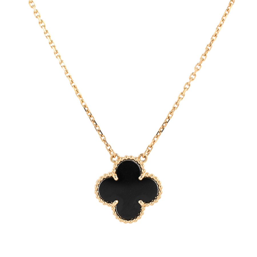 【中古A品】  ヴァンクリーフアーペル ヴィンテージアルハンブラ  VCARA45800 K18イエローゴールド 元町本店