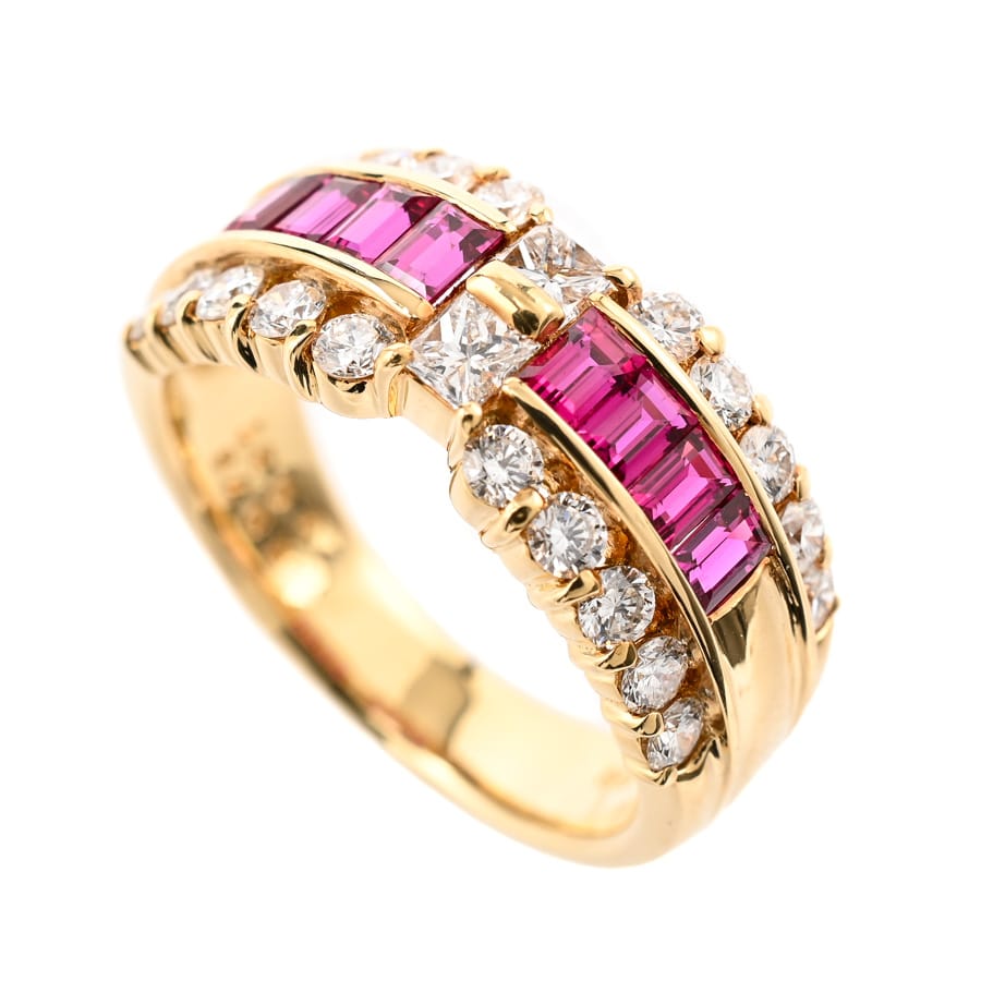 【中古A品】  スワ アニバーサリー   K18イエローゴールド 横浜関内店