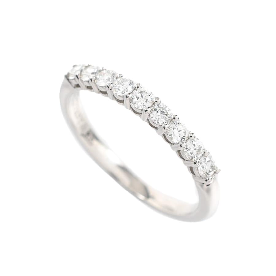 【中古A品】  ティファニー フォーエバーバンドハーフサークル   Pt950 THE YOKOHAMA FRONT