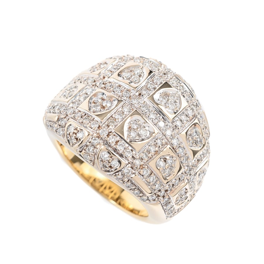 【中古A品】  その他ブランド アレッツォ   K18YG/WG 銀座