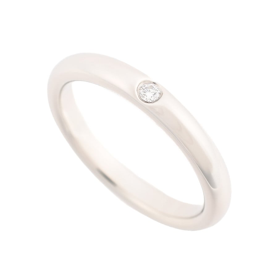 【中古A品】  ティファニー スタッキンギバンド   Pt950 横浜関内店