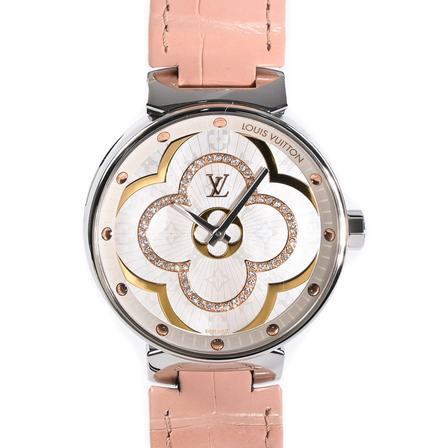 【中古A品】  ルイヴィトン タンブール ムーン ディヴァイン  QA019Z ステンレス 横浜関内店