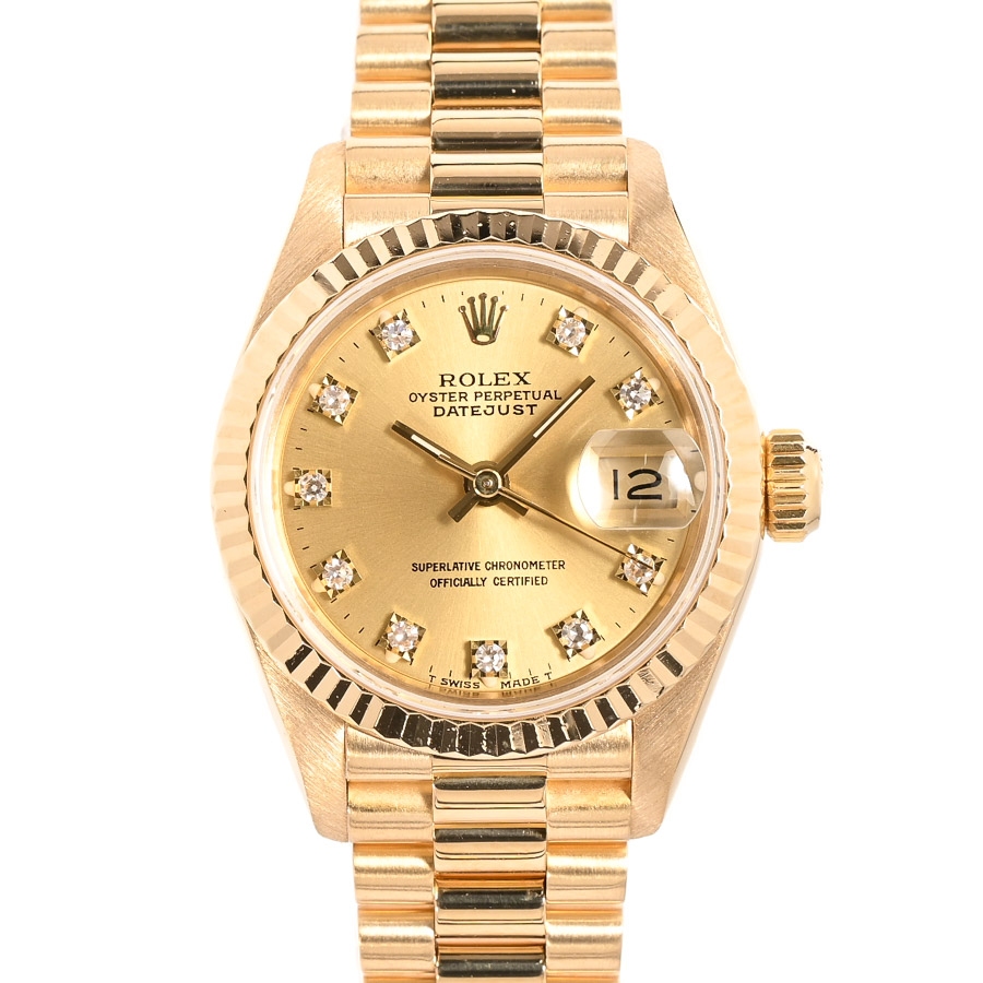 【中古A品】  ロレックス デイトジャスト  69178G イエローゴールド 元町本店