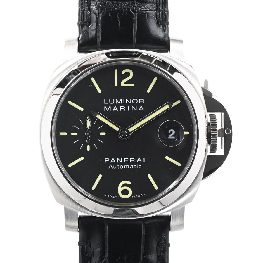 【中古A品】  パネライ ルミノールマリーナ オートマティック  PAM00048 ステンレス SHIBUYA