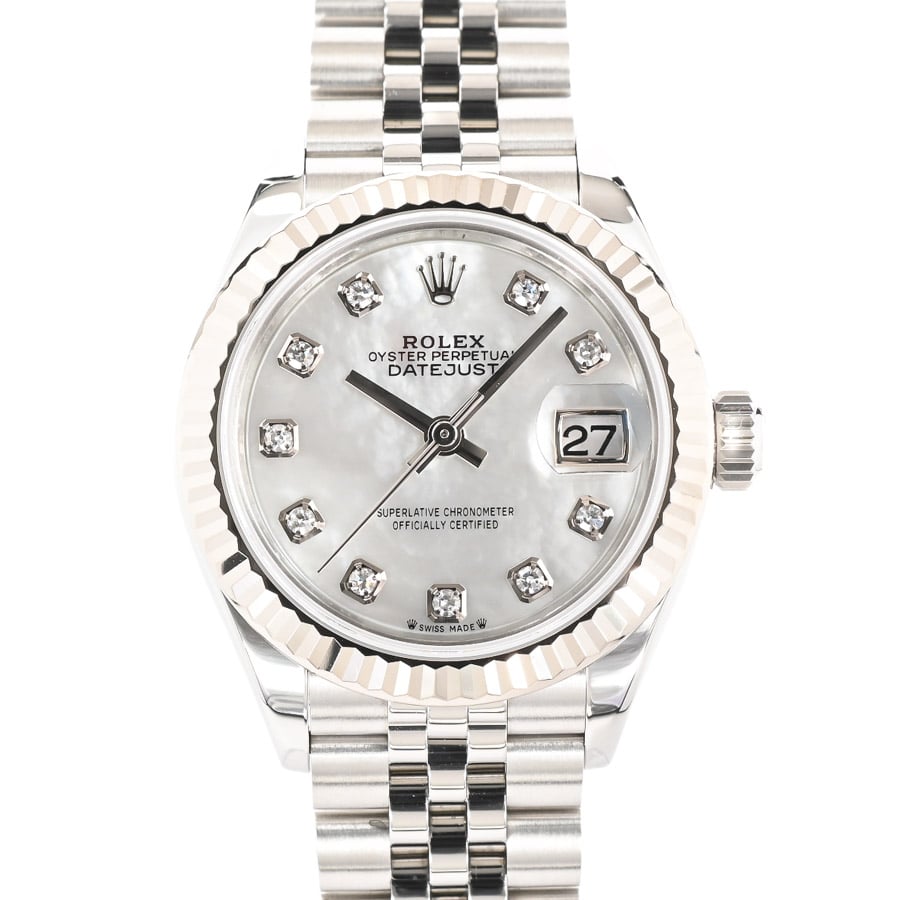 【中古A品】  ロレックス デイトジャスト28  279174NG/J ステンレス/ホワイトゴールド 元町本店