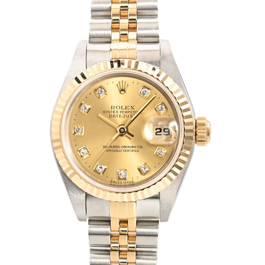 【中古A品】  ロレックス デイトジャスト  79173G ステンレス/イエローゴールド 元町本店