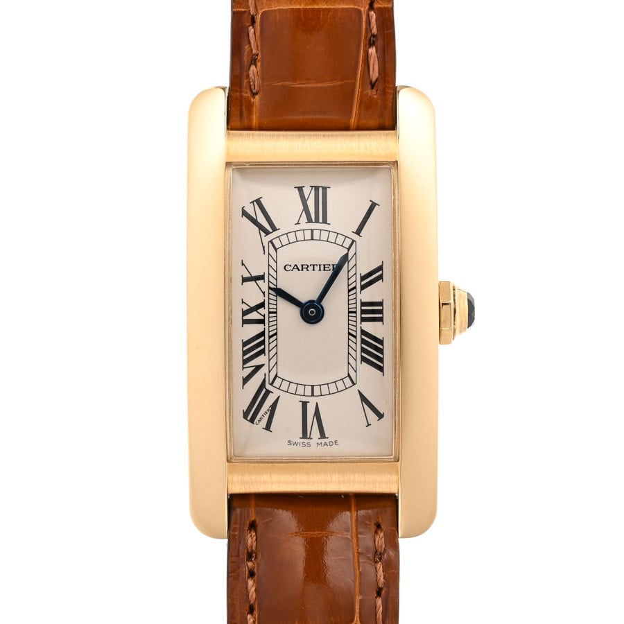 【中古A品】  カルティエ タンクアメリカンSM  W2601556 イエローゴールド 横浜関内店