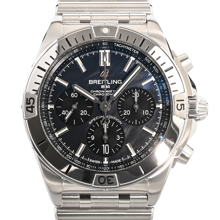 【中古A品】  ブライトリング クロノマット B01 42 ジャパンエディション  AB0134101B3A1 ステンレス THE YOKOHAMA FRONT