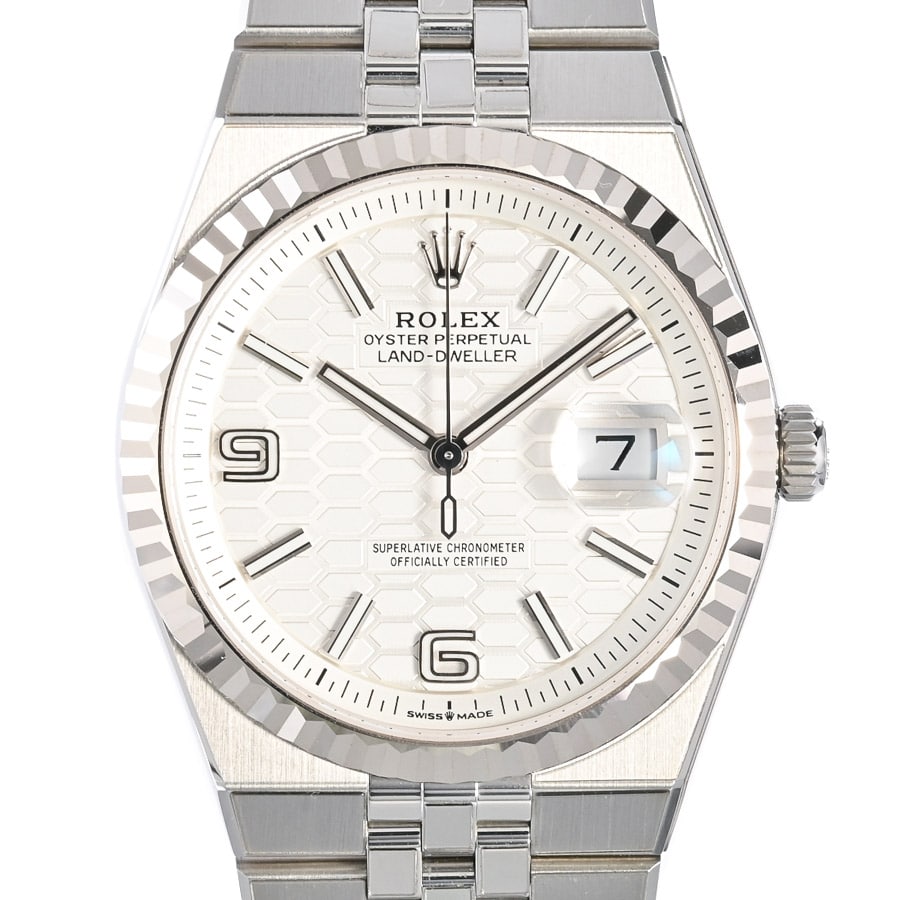 【中古A品】  ロレックス ランドドゥエラー36  127234 ステンレス/ホワイトゴールド 元町本店