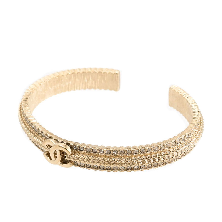 【中古SA品】  シャネル バングル   ゴールドメッキ 新宿歌舞伎町店