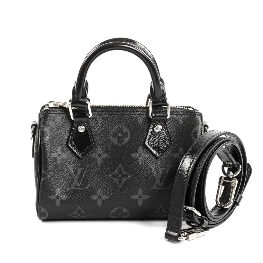 【中古SA品】  ルイヴィトン ナノスピーディ モノグラムエクリプス M26573 モノグラムエクリプス 横浜関内店