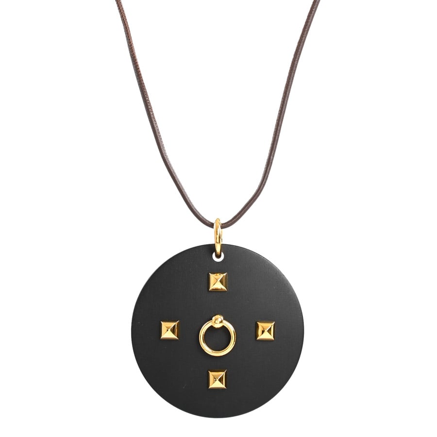 【中古A品】  エルメス メドール   ウッド 銀座