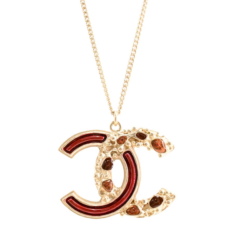 【中古A品】  シャネル ネックレス   ゴールドメッキ 元町本店