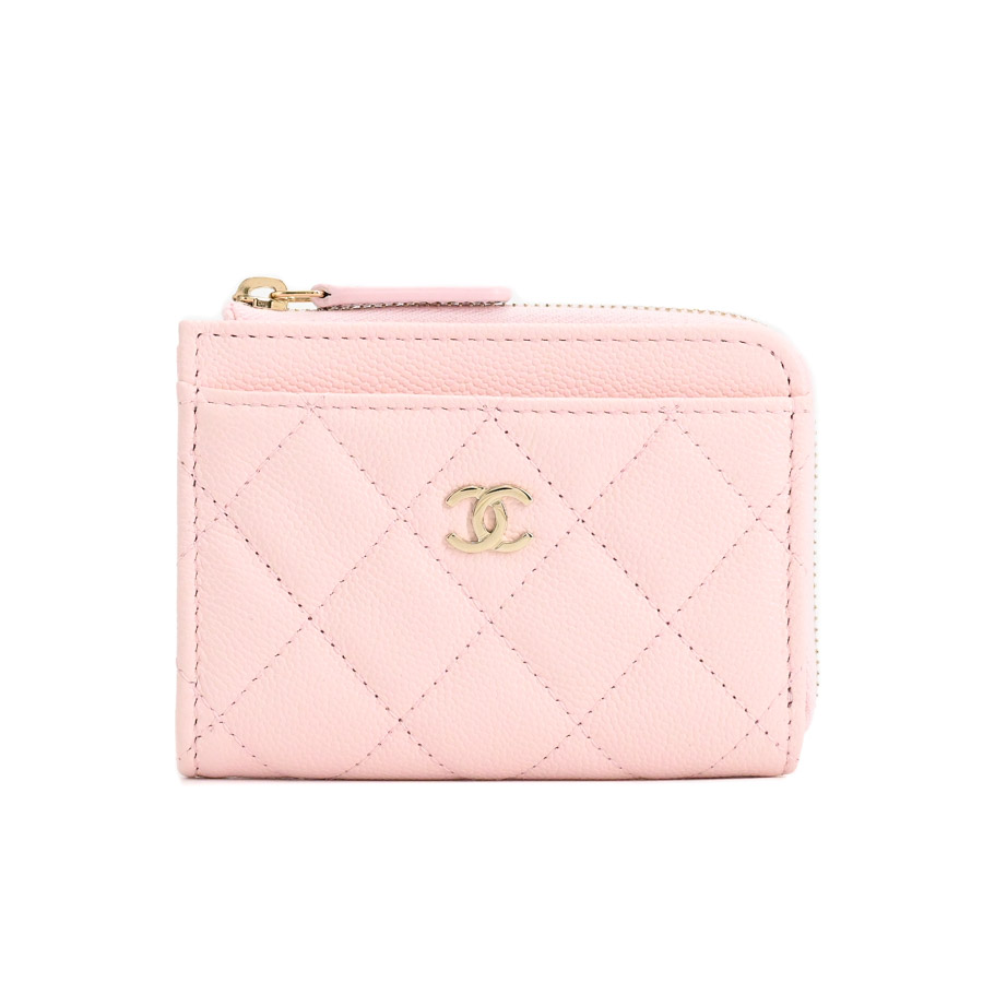 【未使用品】  シャネル クラシックジップカードケース  AP4893 キャビア 元町本店