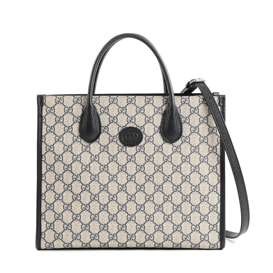 【中古AB品】  グッチ スモールトートバッグ インターロッキングG 659983 GGスプリーム 横浜関内店