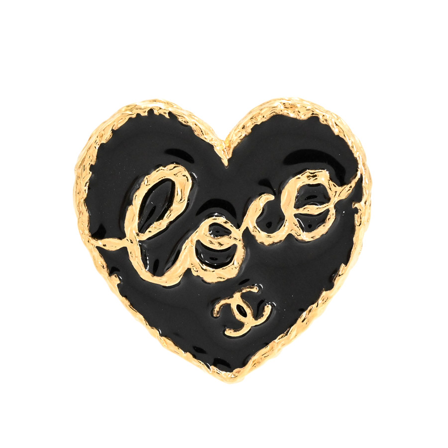 【中古A品】  シャネル ブローチ  ABC958 ゴールドメッキ THE YOKOHAMA FRONT