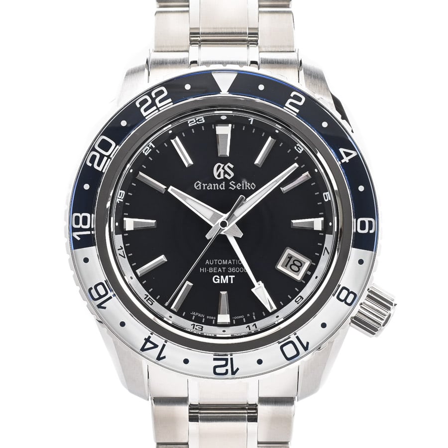 【中古A品】  グランドセイコー スポーツコレクション メカニカルハイビート36000 GMT  SBGJ237 ステンレス 銀座