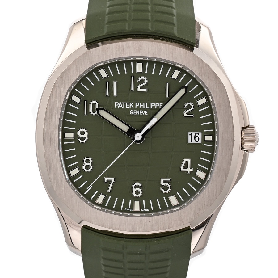 【中古A品】  パテックフィリップ アクアノート  5168G-010 ホワイトゴールド 銀座