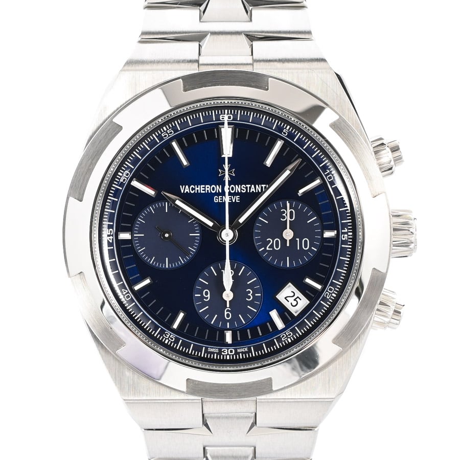 【中古A品】  ヴァシュロンコンスタンタン オーバーシーズ クロノグラフ  5520V/210A-B148 ステンレス 銀座