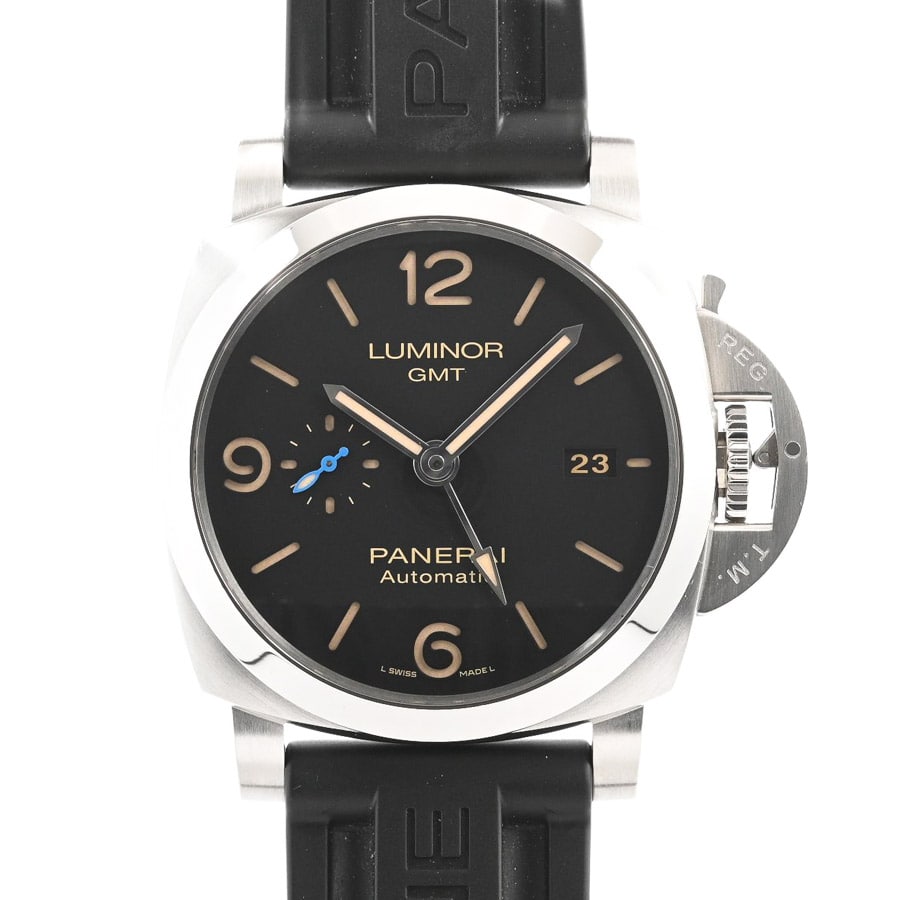 【中古A品】  パネライ ルミノール1950 GMT オートマティック アッチャイオ  PAM01320 ステンレス 銀座