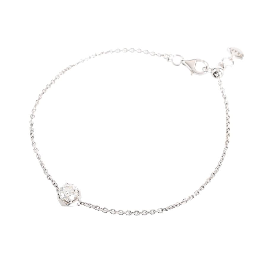 【中古A品】  グラフ ローレンスグラフ シグネチャー  RGB487 K18ホワイトゴールド 銀座