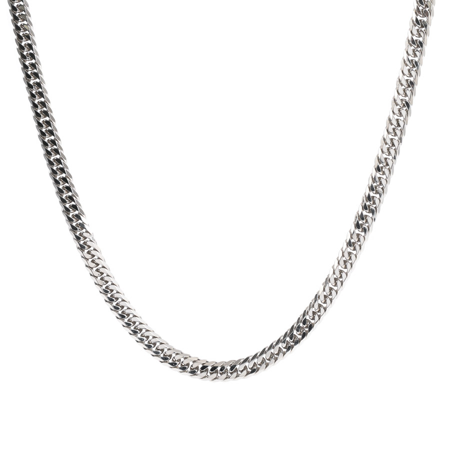 【中古A品】  ノンブランドジュエリー 喜平ネックレス 6面ダブル 100.2g   プラチナ850 横浜関内店