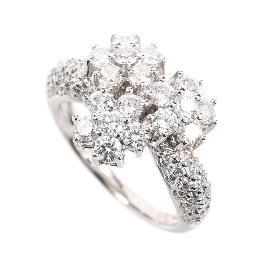 【中古A品】  ノンブランドジュエリー ダイヤ リング   プラチナ900 横浜関内店