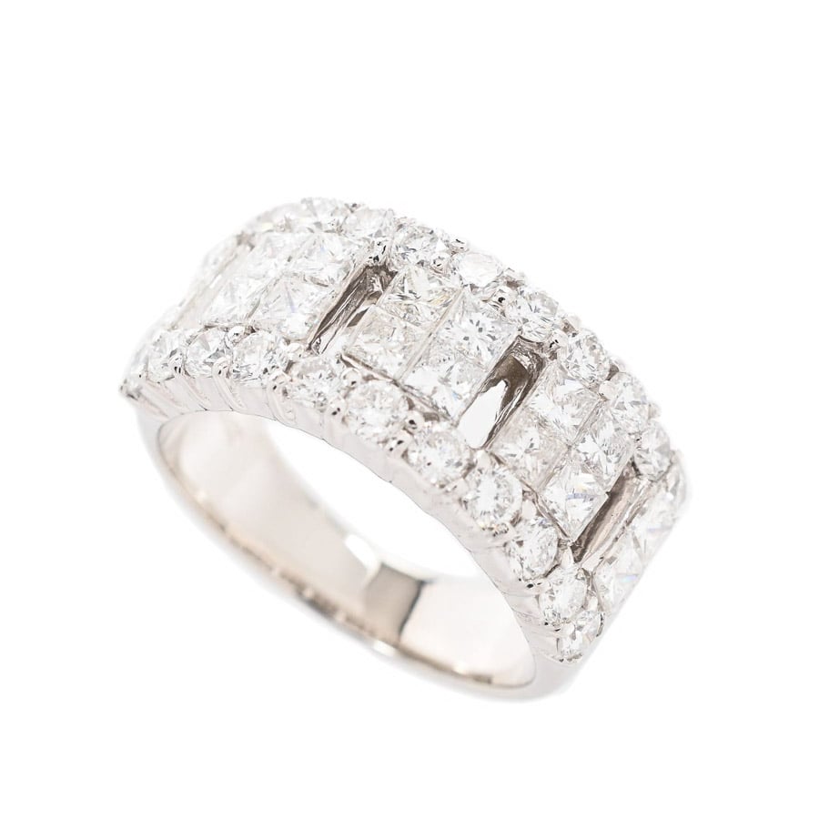 【中古A品】  ノンブランドジュエリー ダイヤ リング   プラチナ900 元町本店