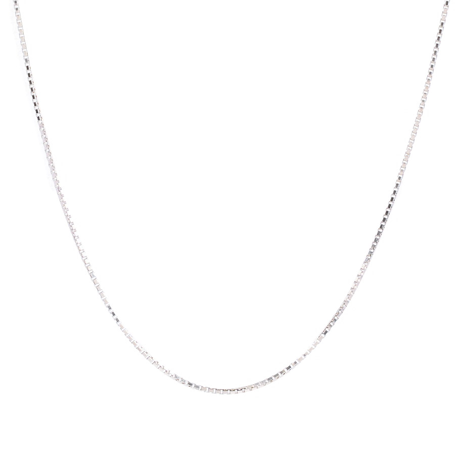 【中古A品】  ノンブランドジュエリー ベネチアンチェーン   K18ホワイトゴールド 横浜関内店