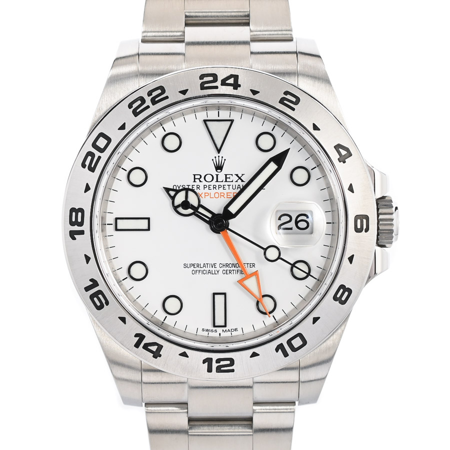 【中古A品】  ロレックス エクスプローラー2  216570 ステンレス 元町本店