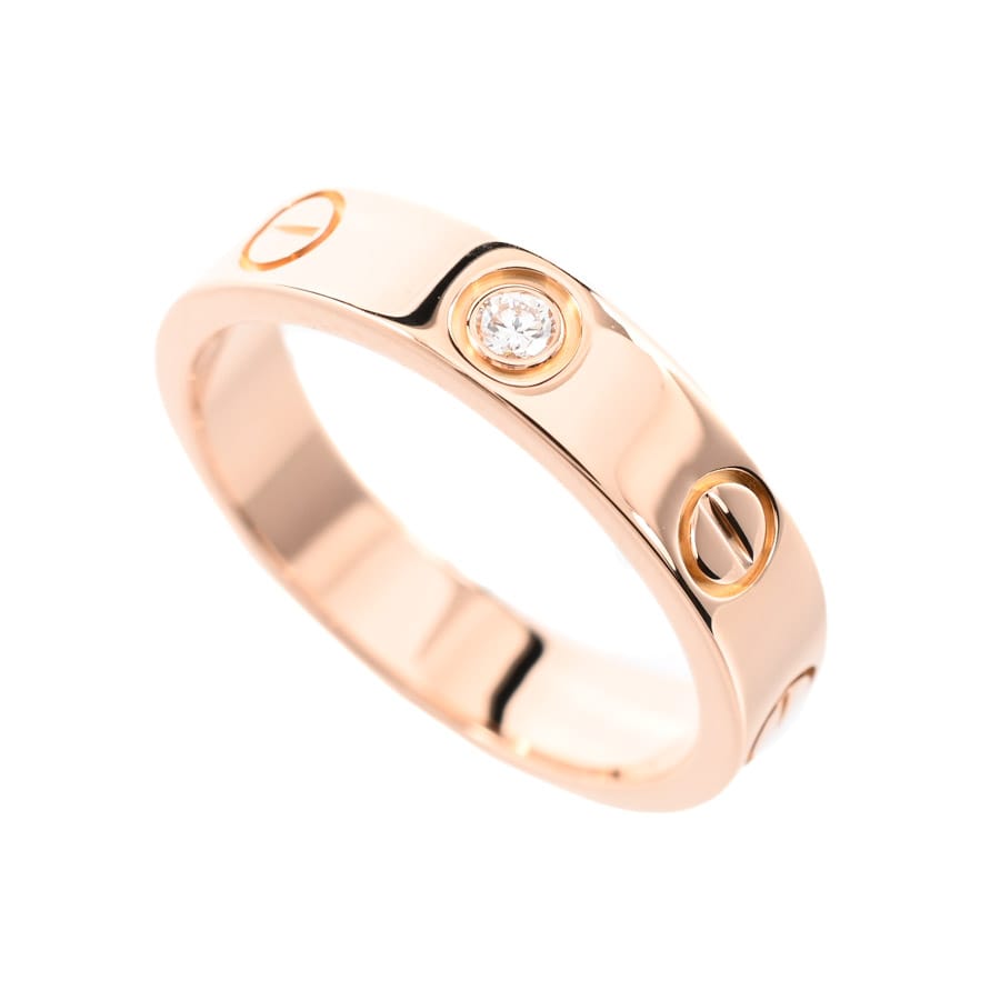 【中古A品】  カルティエ ミニラブリング  B4050747 K18ピンクゴールド THE YOKOHAMA FRONT