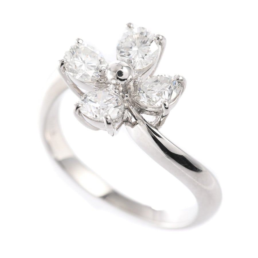 【中古A品】  ノンブランドジュエリー ダイヤ リング   プラチナ900 元町本店