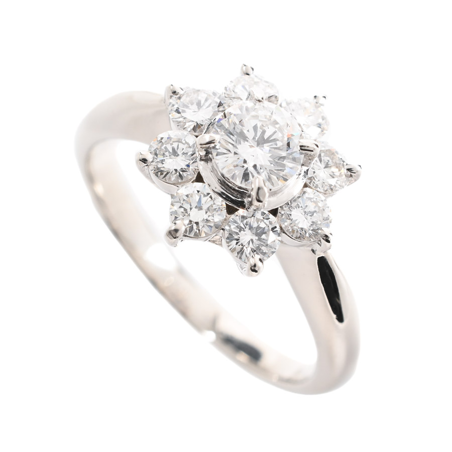 【中古A品】  ノンブランドジュエリー ダイヤ リング   プラチナ900 横浜関内店