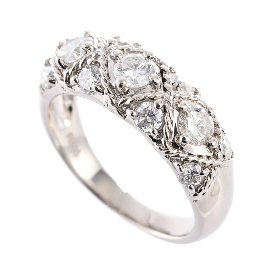 【中古A品】  ノンブランドジュエリー ダイヤ リング   プラチナ900 横浜関内店