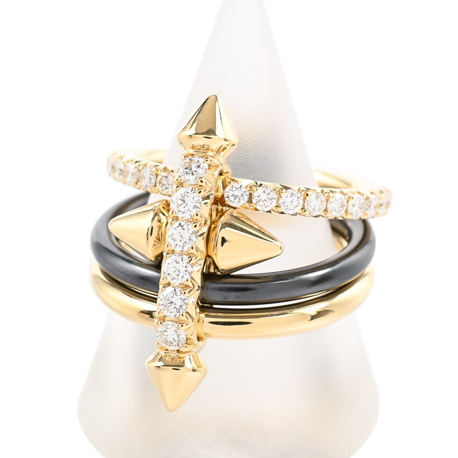 【中古A品】  ティファニー タイタン   K18イエローゴールド 銀座