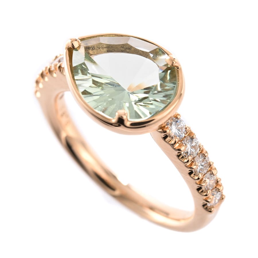 【中古A品】  ノンブランドジュエリー クォーツ リング   K18ピンクゴールド 横浜関内店