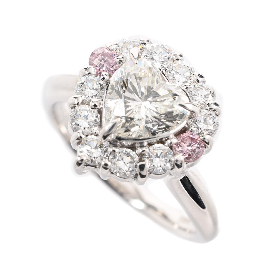 【中古A品】  ノンブランドジュエリー ダイヤ リング   プラチナ900 横浜関内店