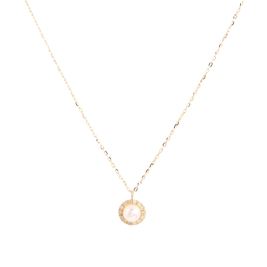 【中古A品】  ノンブランドジュエリー パール ネックレス   K18YG 横浜関内店