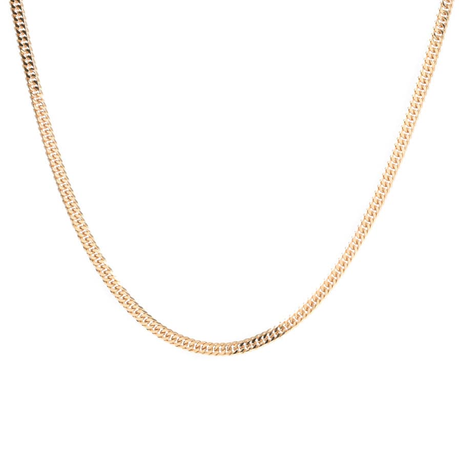 【中古A品】  ノンブランドジュエリー 喜平ネックレス 6面ダブル 20.5g   K18YG 元町本店