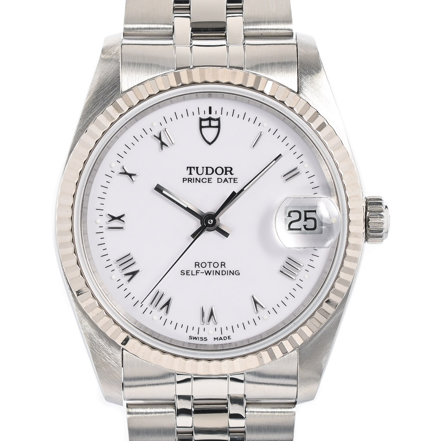 【中古A品】  チューダー/チュードル プリンスデイト  74034 ステンレス/ホワイトゴールド 新宿歌舞伎町店