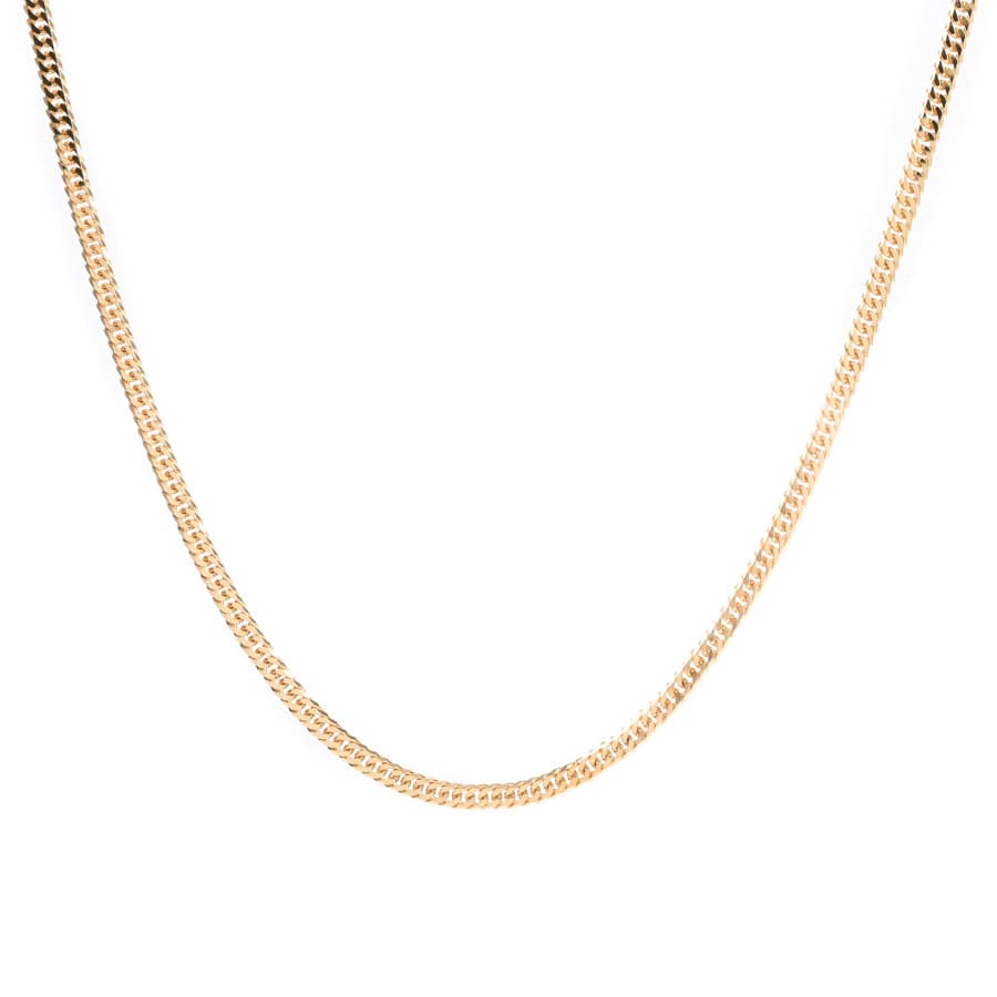 【中古A品】  ノンブランドジュエリー 喜平ネックレス 6面ダブル 10.3g   K18YG 新宿歌舞伎町店