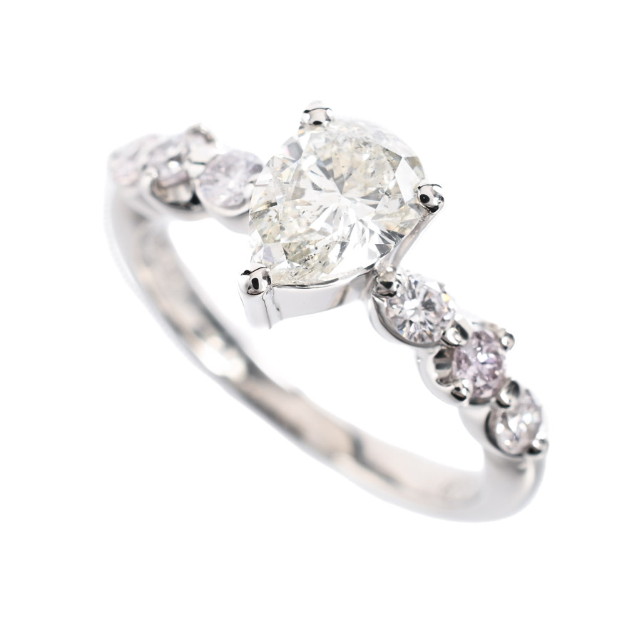 【中古A品】  ノンブランドジュエリー ダイヤ リング   プラチナ900 横浜関内店