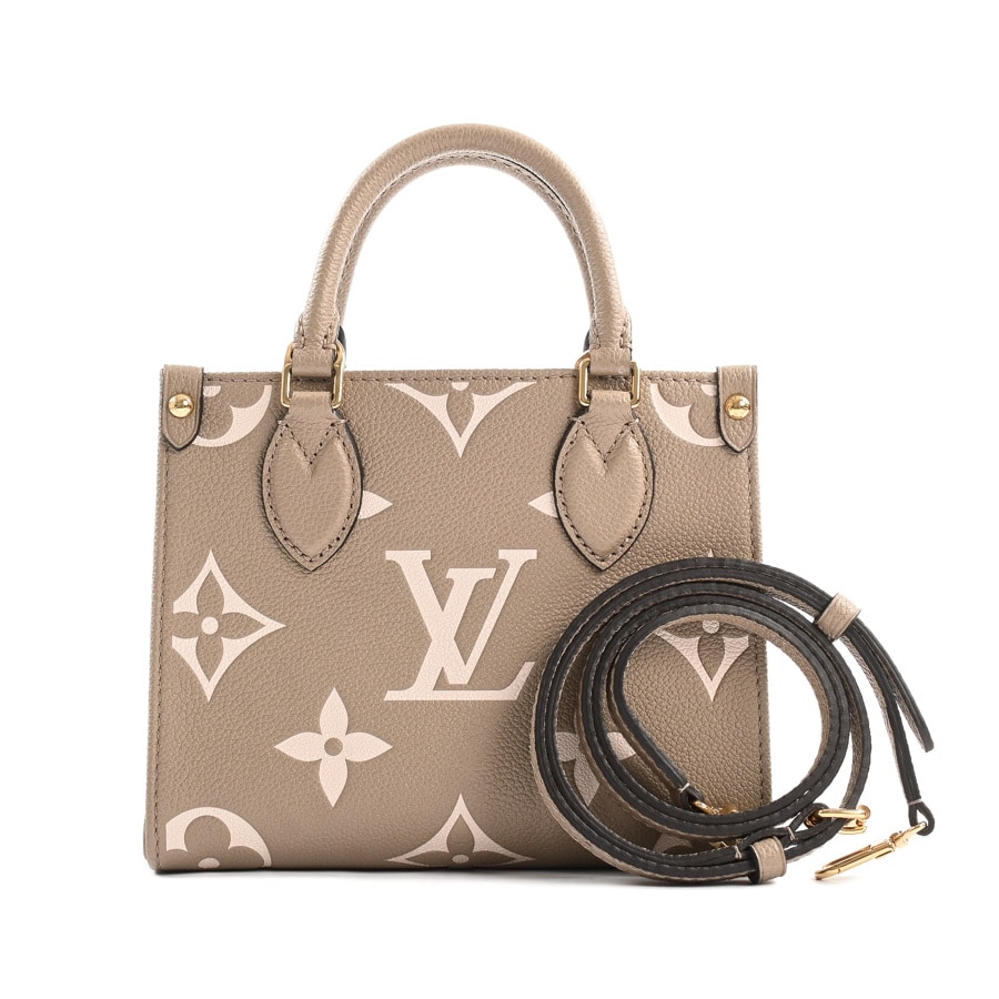 【中古A品】  ルイヴィトン オンザゴーBB バイカラーアンプラント M47054  元町本店