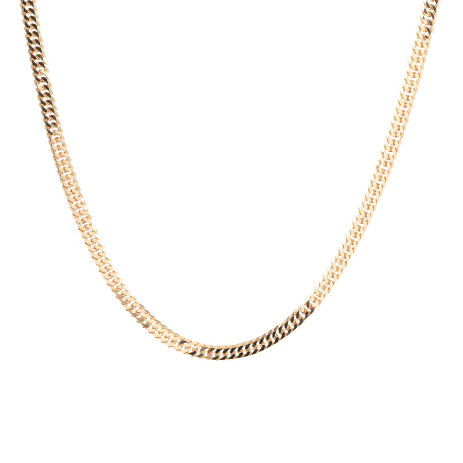 【中古A品】  ノンブランドジュエリー 喜平ネックレス 6面ダブル 30.8g   K18YG 新宿歌舞伎町店