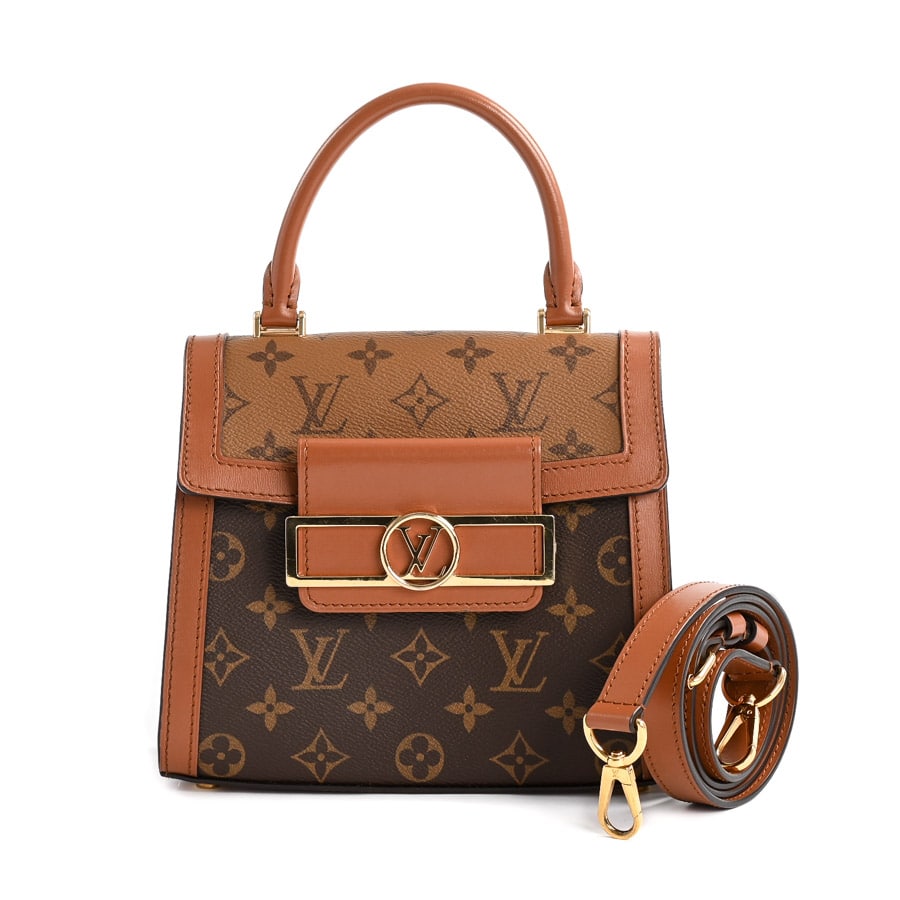 【中古A品】  ルイヴィトン ドーフィーヌキャピタル モノグラムリバース M46751  元町本店