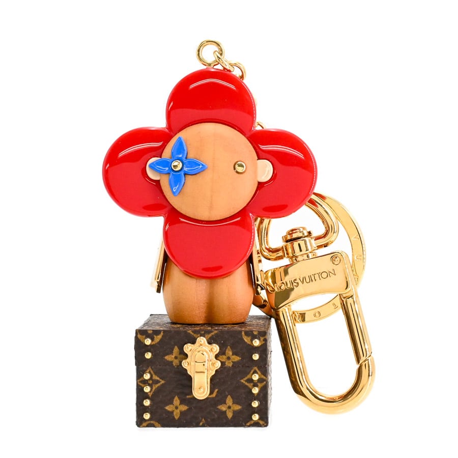 【中古SA品】  ルイヴィトン ポルトクレヴィヴィエンヌ モノグラム M67394 ウッド 銀座